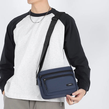 Men's Large Capacity Nylon Crossbody Shoulder Bag