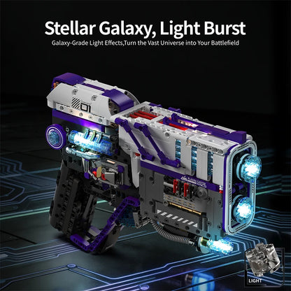 Cyberpunk Plasma Blaster MOC Building Blocks Set – 1334 Pcs