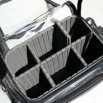 Clear PVC Stadium Approved Tote Bag – Multi-Pocket Crossbody for Women