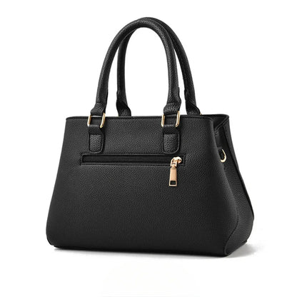 Leather Women's Tote Handbag – Vintage Luxury Shoulder Bag