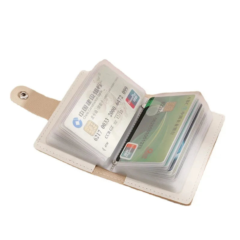 Cute Cartoon Card Holder Wallet – Anti-Theft ID & Credit Card Case