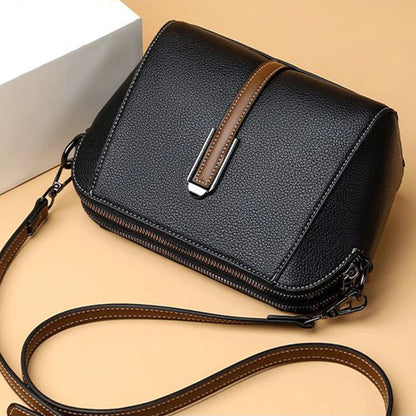 Soft Leather Shell Crossbody Bag – Women's Shoulder Purse