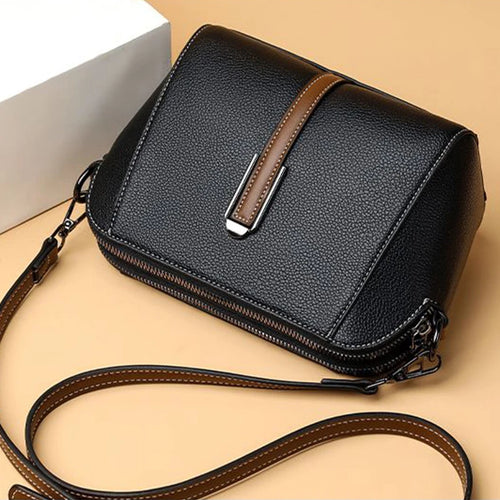 Soft Leather Shell Crossbody Bag – Women's Shoulder Purse