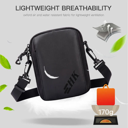 Small Crossbody Bag for Men – Waterproof Mini Shoulder Sling Bag for Phone & Wallet