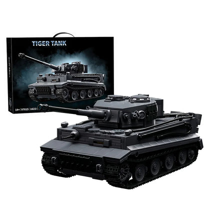 Tiger Tank MOC Building Blocks Set 1:28 Scale