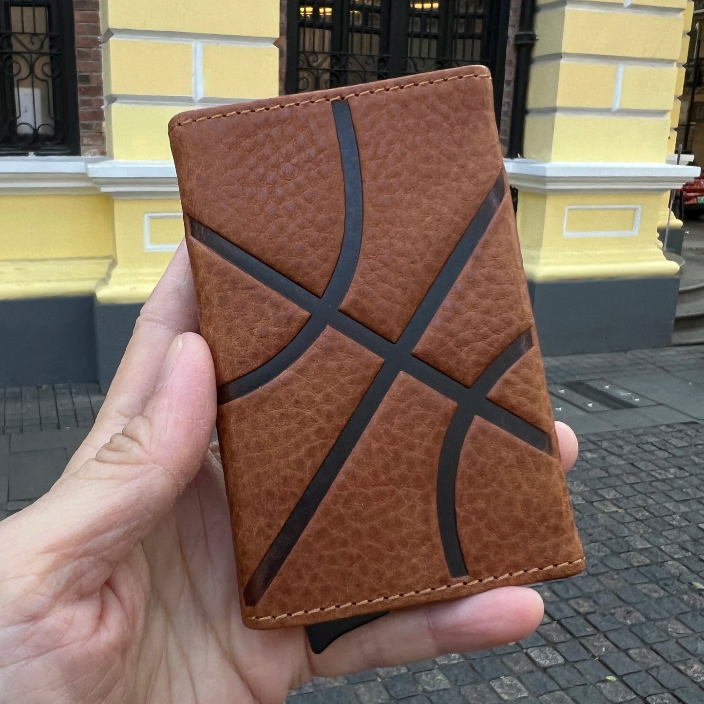 Custom Monogram RFID Pop-Up Card Holder & Money Clip