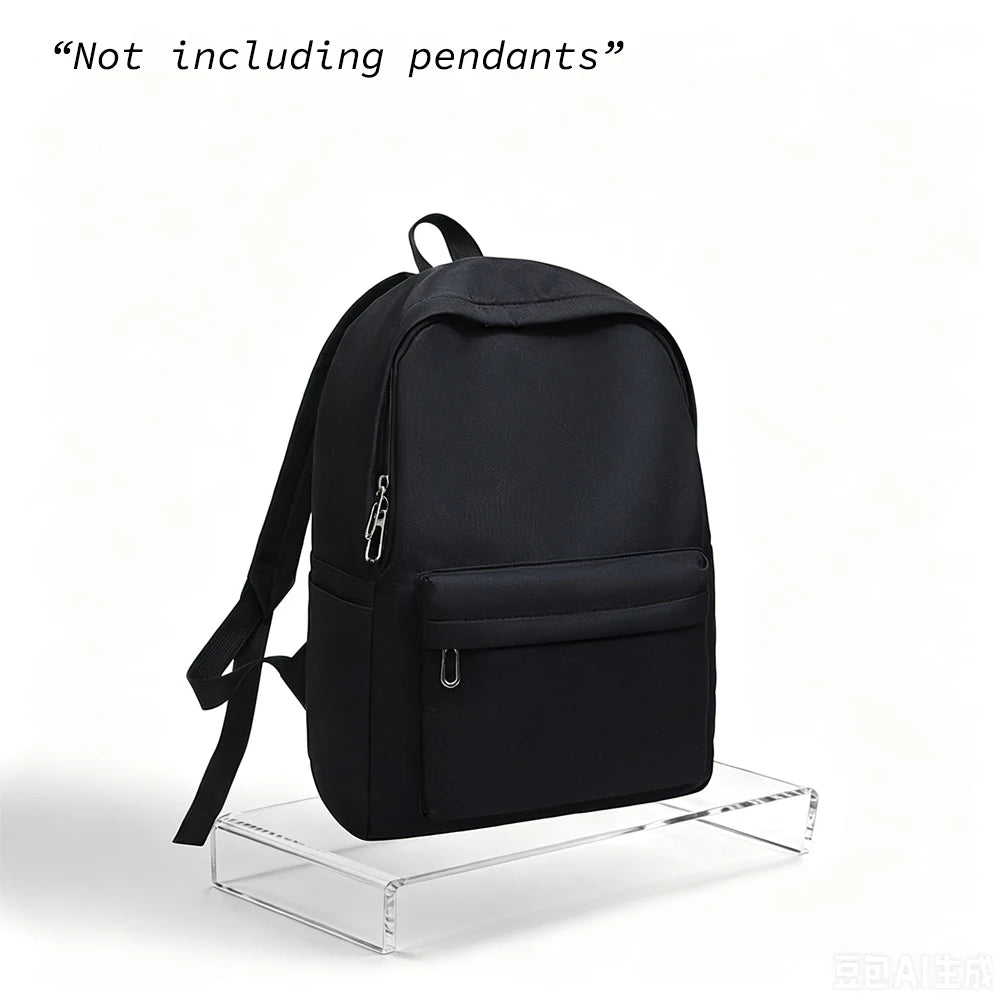 Large Capacity Aesthetic Backpack – Minimalist Korean Style School Bag