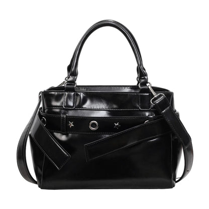 PU Leather Tote Bag – Large Capacity Women's Shoulder & Crossbody