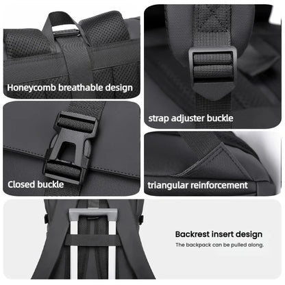 Large Capacity Business Commuter Backpack for Men