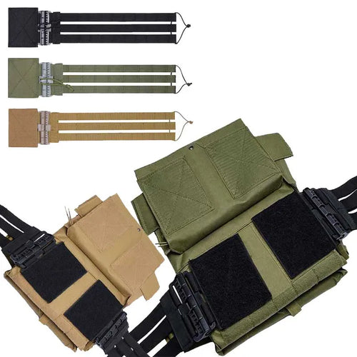 Quick Release Buckle Kit for Tactical Vest – 2-Piece Set