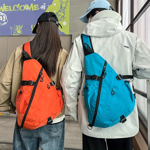 Large Capacity Sling Chest Bag – Sports Crossbody for Men & Women