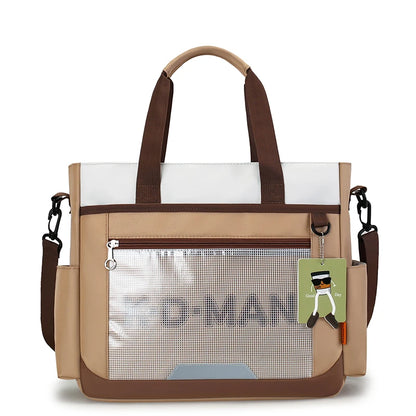 Large Capacity Waterproof Tote Bag for School & Daily Use