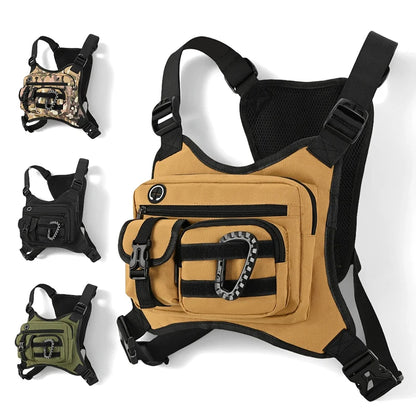 Tactical Chest Bag for Men – EDC Utility Vest Pack