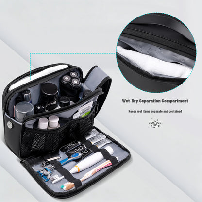 Waterproof Men's Toiletry Bag – Dopp Kit Travel Organizer