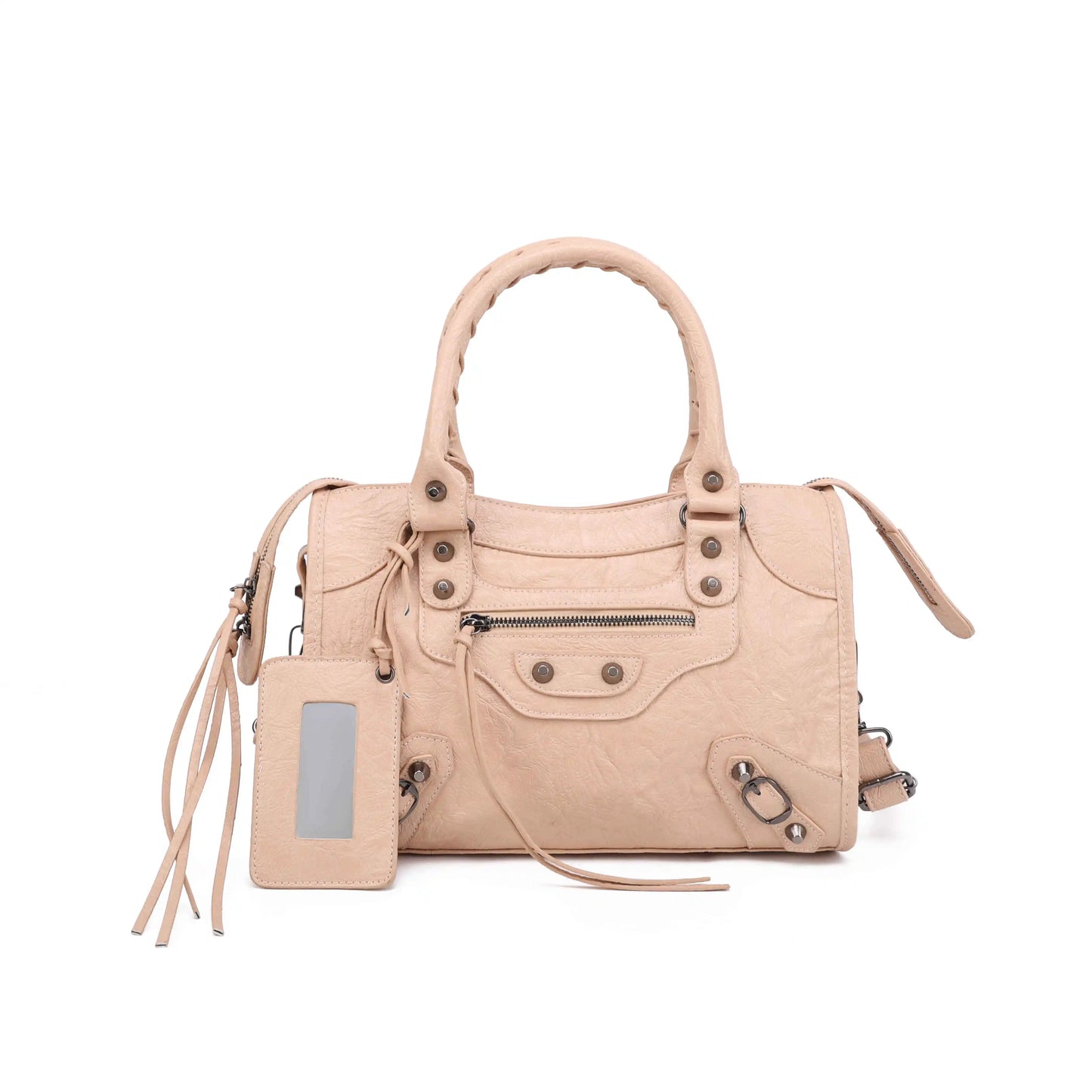 City Motorcycle Shoulder Bag Tote Women Luxury Designer Autumn Winter Handbag Crossbody Large