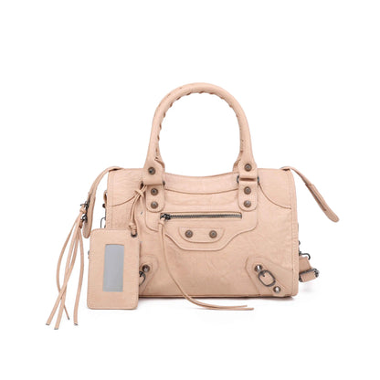 City Motorcycle Shoulder Bag Tote Women Luxury Designer Autumn Winter Handbag Crossbody Large