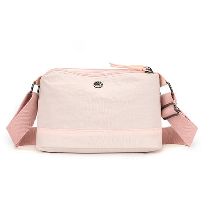 Women's Waterproof Nylon Crossbody Bag Large Capacity