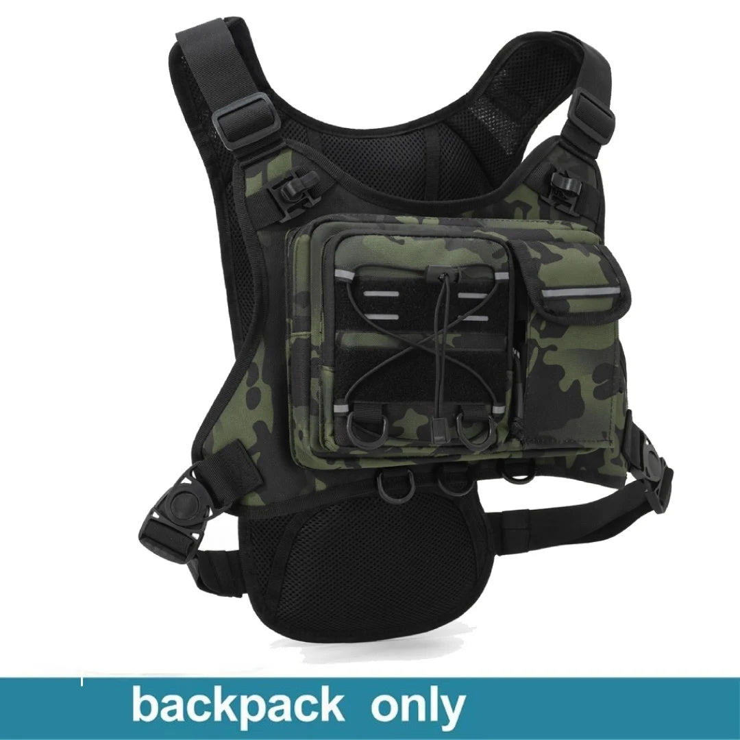 Running Hydration Vest – Men's & Women's Tactical Chest Pack for Cycling & Hiking