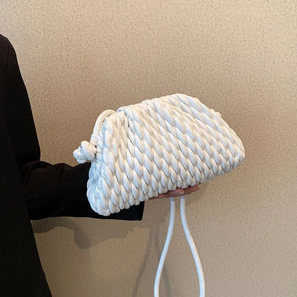 Women's Quilted Crossbody Bag – Designer Clutch Purse