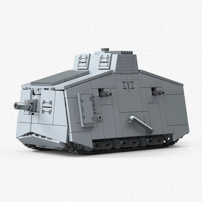 WWI Military Jeep Building Blocks Set – Army Vehicle Model Toy