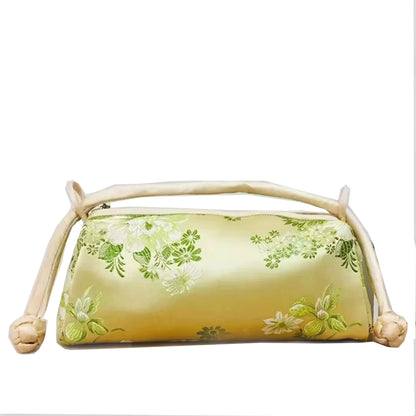Chinese Silk Embroidery Handbag – Luxury Floral Cheongsam Bag