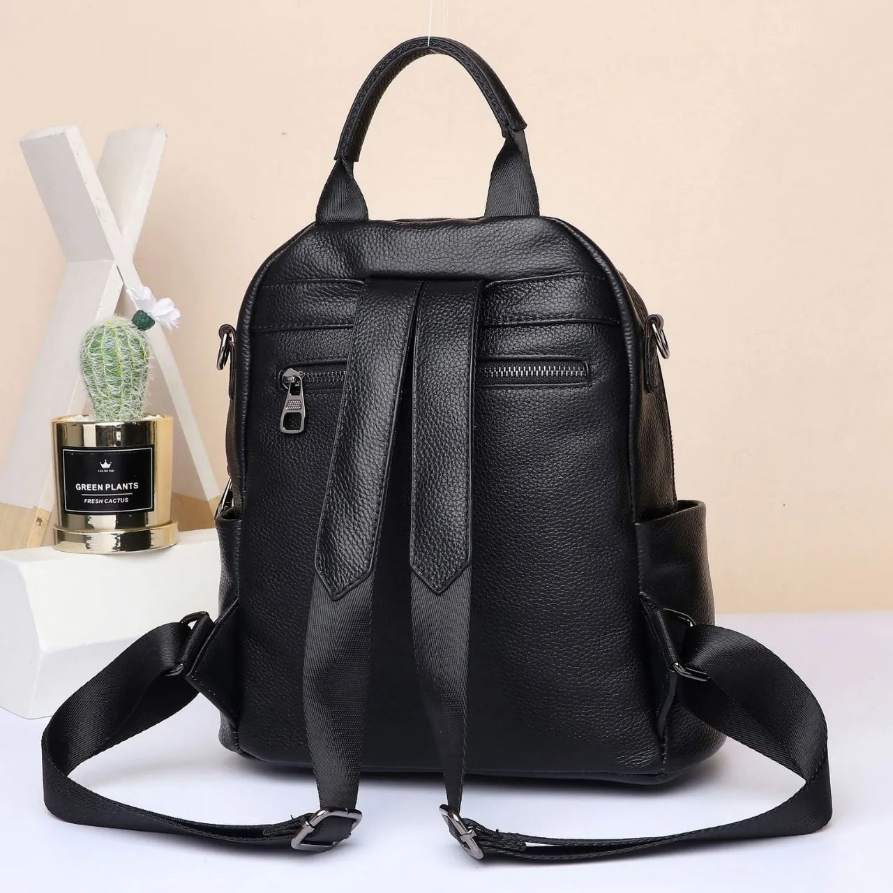 Genuine Leather Women's Backpack – Luxury Designer Style