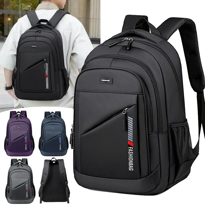Large Capacity Business Travel Backpack – Unisex Organized Compartments