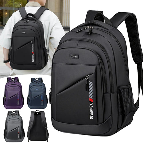 Large Capacity Business Travel Backpack – Unisex Organized Compartments
