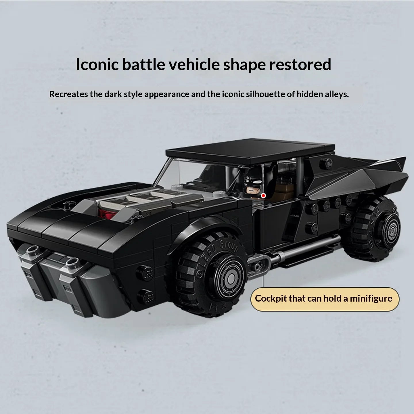 LEGO Batman Batmobile 76332 Building Set – 330 Pieces