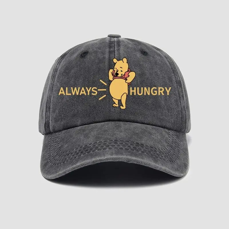 Winnie Pooh Bear Baseball Cap – Cute Anime Sun Hat