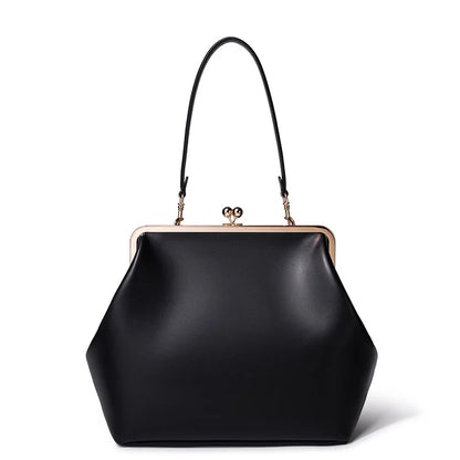 Women S Bag Retro Shell Oblique Span Clip Single Shoulder Large Capacity Trendy Portable Handbags