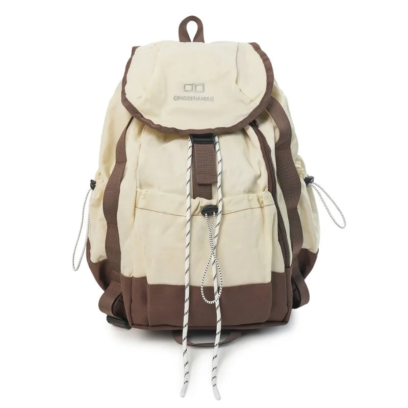 Large Capacity Nylon Backpack for Travel, Hiking & College
