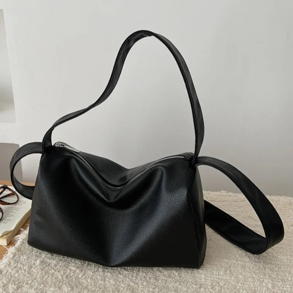 Women's PU Leather Shoulder Bag – Crossbody Handbag