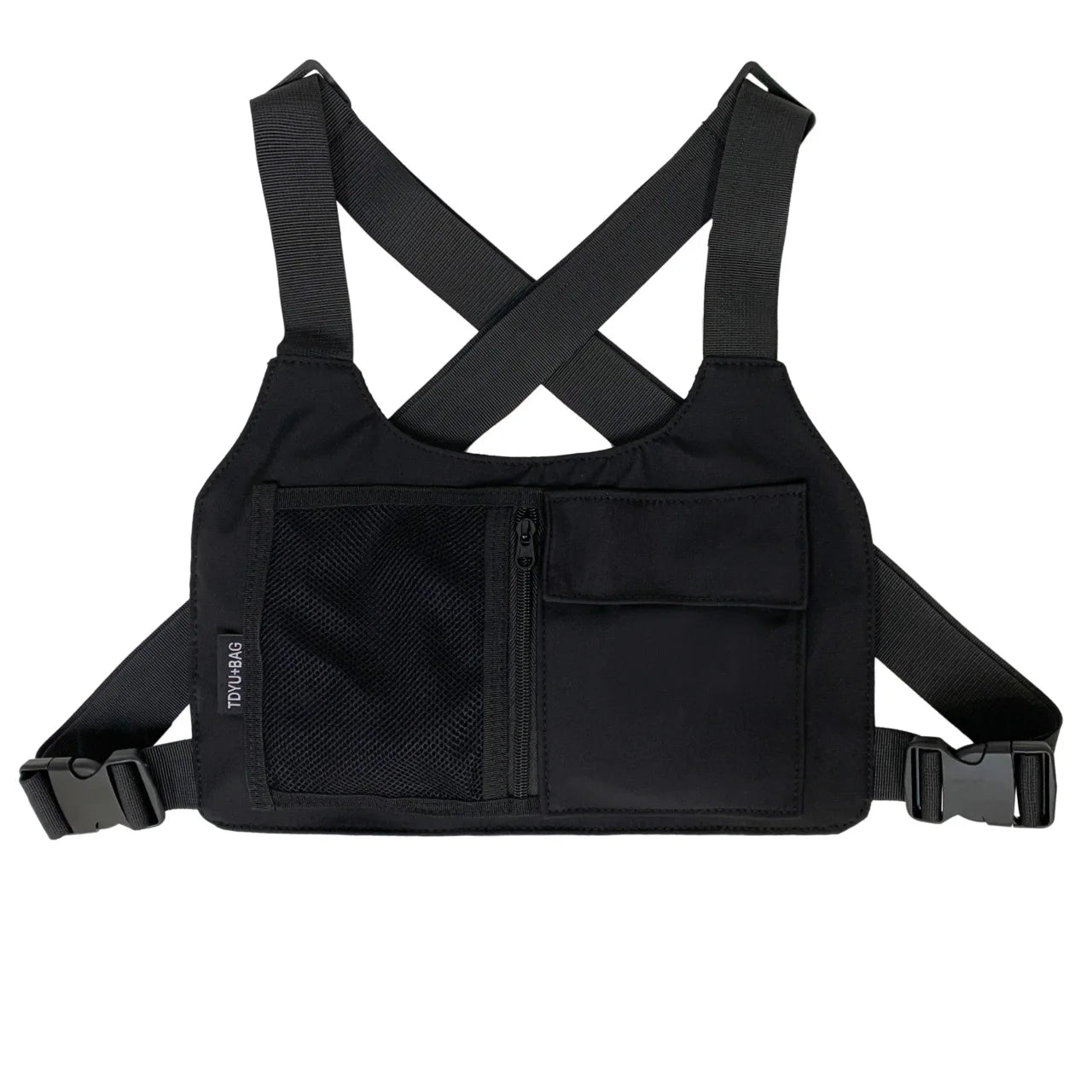 Tactical Chest Rig Bag – Multi-Pocket Nylon Vest Pack for Men