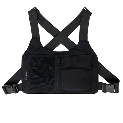 Tactical Chest Rig Bag – Multi-Pocket Nylon Vest Pack for Men