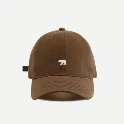 Polar Bear Embroidery Baseball Cap – Unisex Cotton Dad Hat