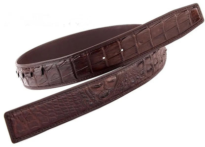 Men's Genuine Crocodile Leather Belt – Luxury Dress Belt