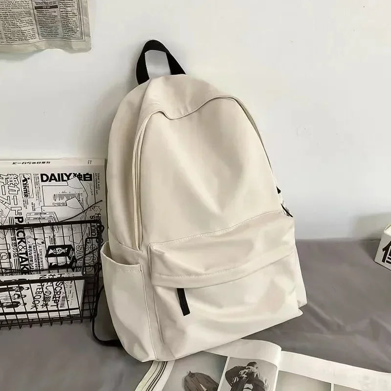 Waterproof Nylon Backpack – Large Capacity Travel & Laptop Bag