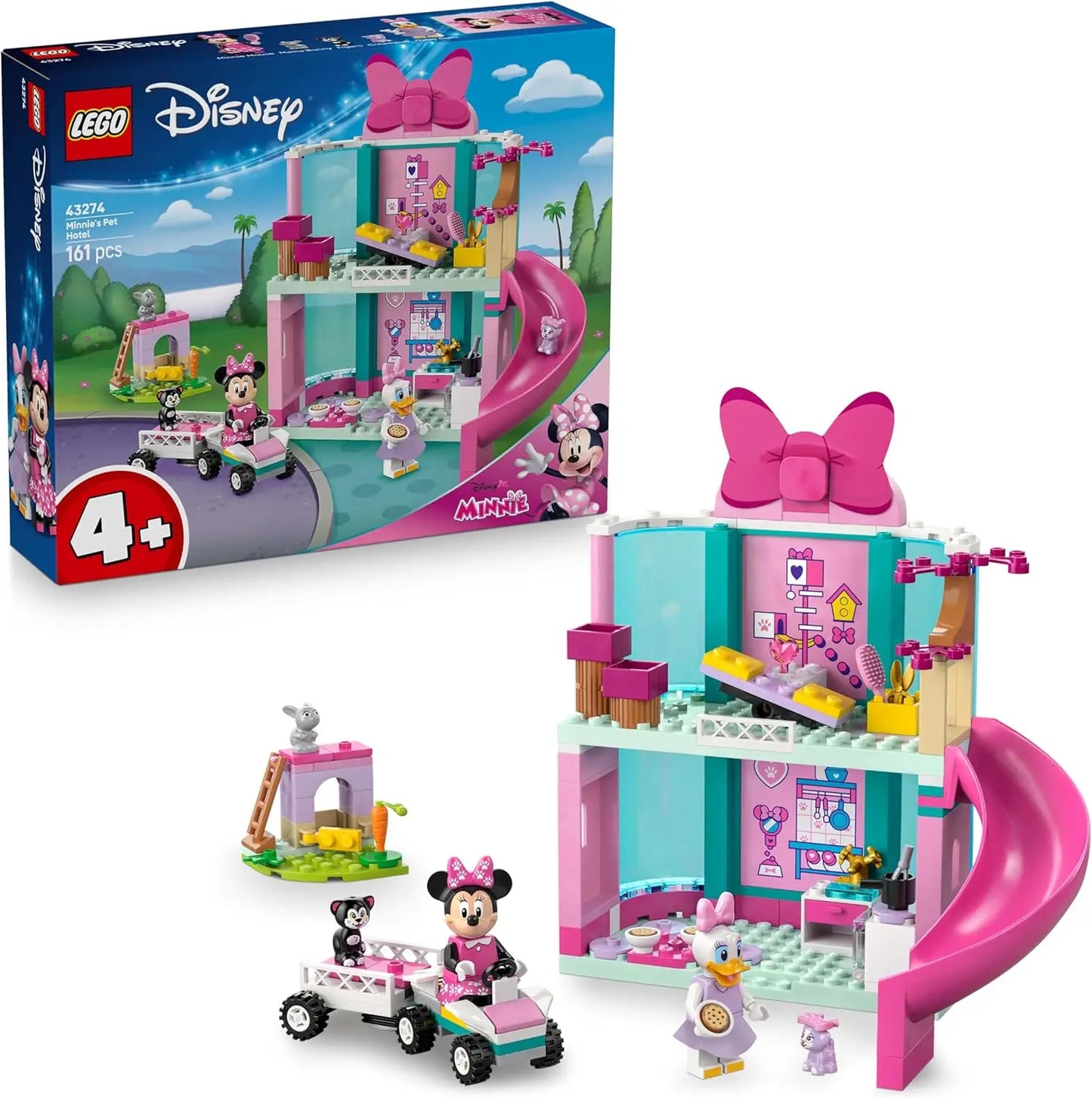 LEGO Disney Minnie's Pet Hotel 43274 Building Set for Girls