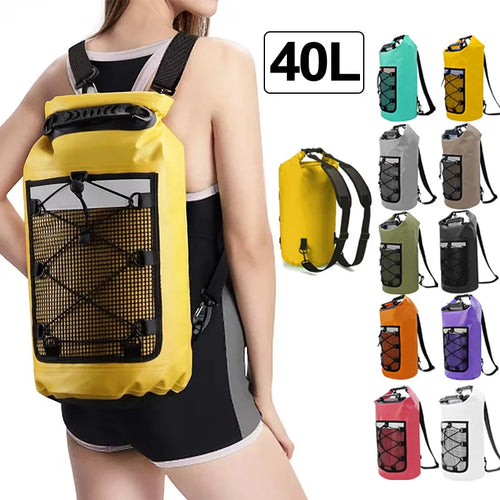 Waterproof Floating Dry Bag Backpack for Kayaking & Water Sports