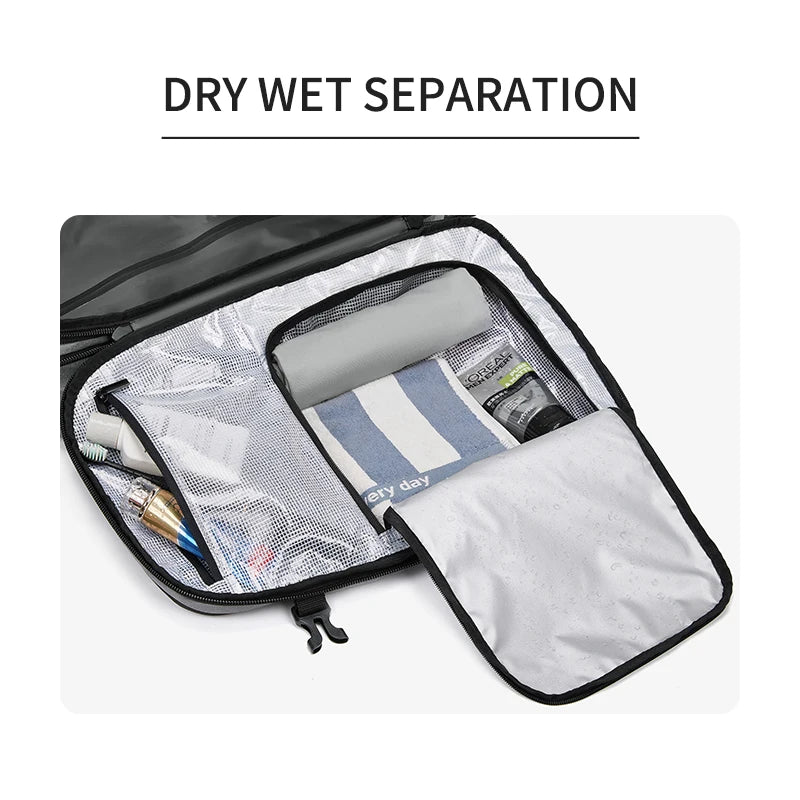 Vacuum Compression Travel Backpack – 17" Laptop Business Bag