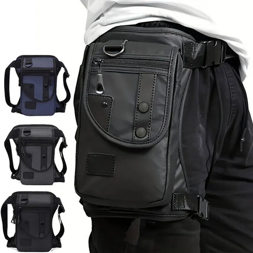 Men's Thigh Drop Leg Bag – Tactical Hip Belt Pouch