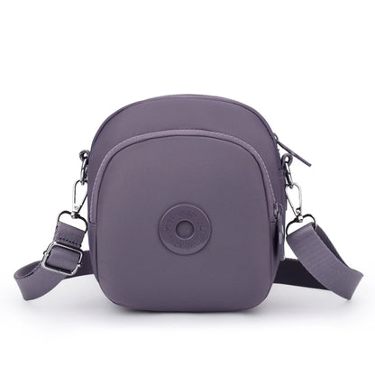 Women's Waterproof Nylon Crossbody Bag – Multi-Pocket Shoulder Purse