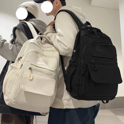 Lightweight Nylon Backpack – Water-Resistant School & Daily Use Bag
