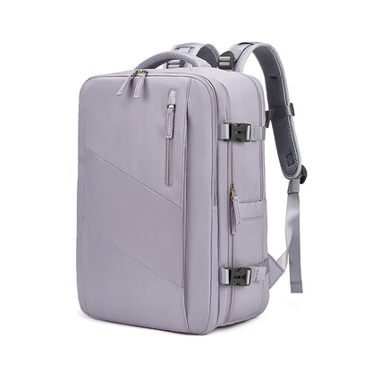 Women's Travel Backpack – 16" Laptop, USB Charging, Waterproof
