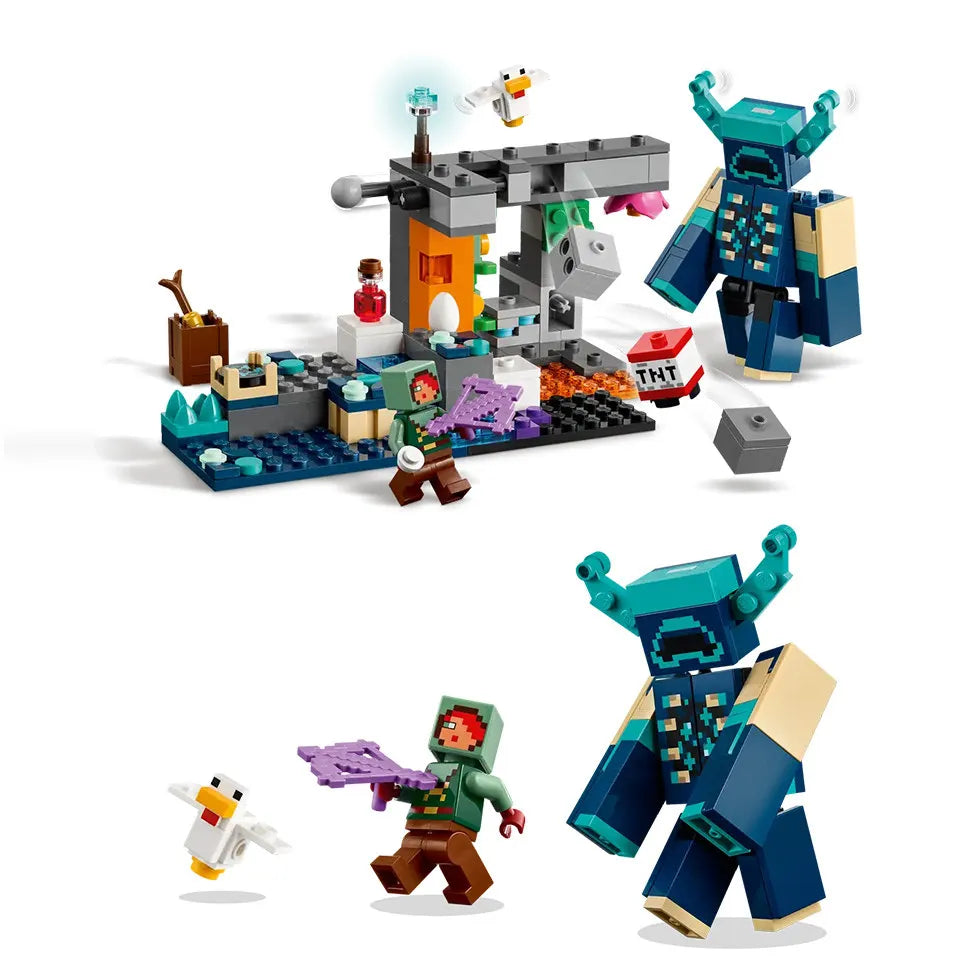 LEGO Minecraft The Warden Encounter 21274 – 238-Piece Building Set