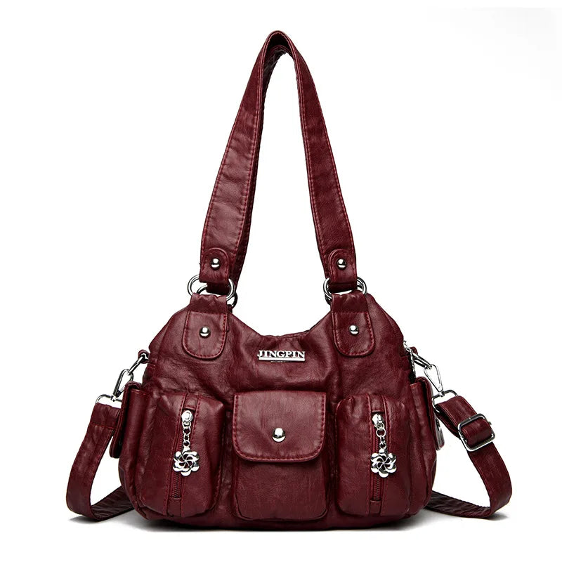 Designer Shoulder Bag for Women – Large Capacity Hobo Handbag