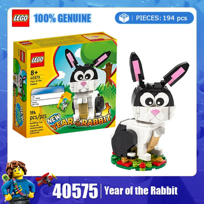 LEGO Lunar New Year Building Set – Year of the Dragon 40611 or Rabbit 40575