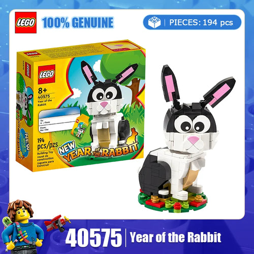 LEGO Lunar New Year Building Set – Year of the Dragon 40611 or Rabbit 40575