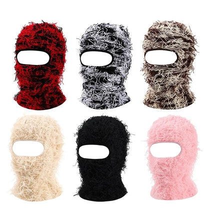 Knit Balaclava Full Face Ski Mask – Winter Beanie Hat